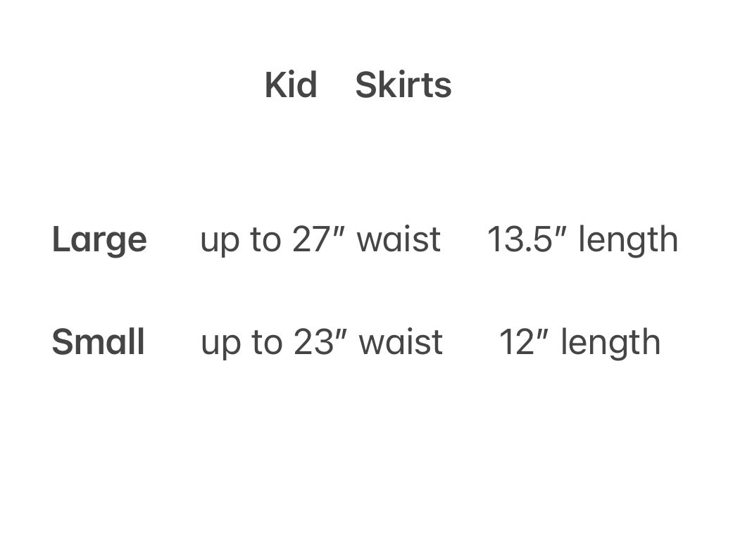 Kids Adventure Skirt, 2 Wheelers