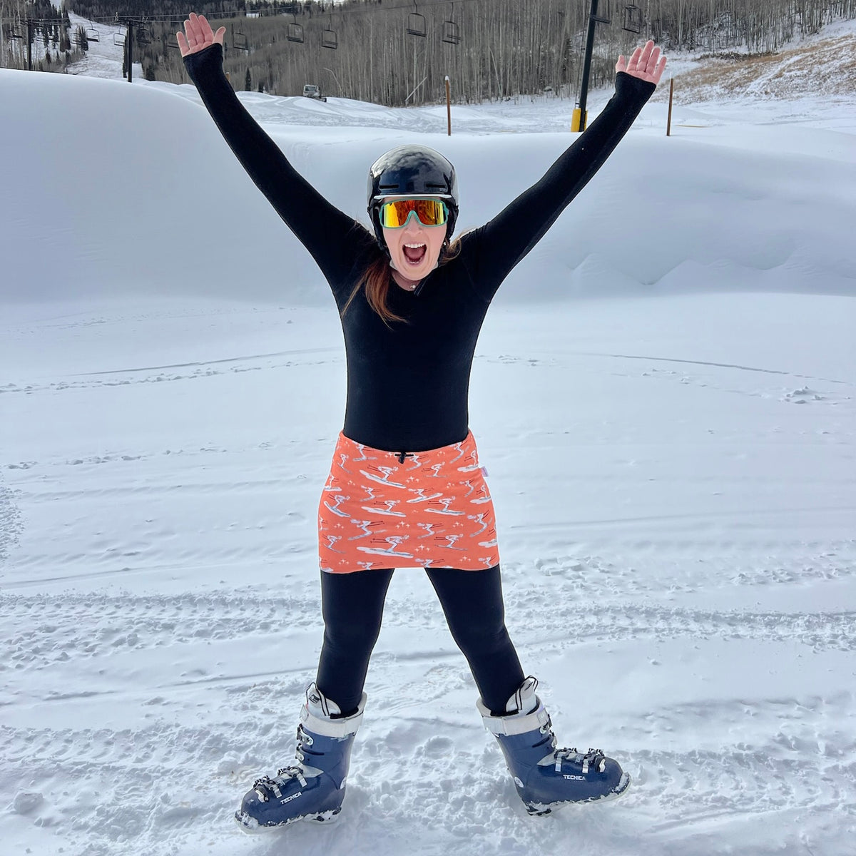 Apres Skirt, Skier’s Right