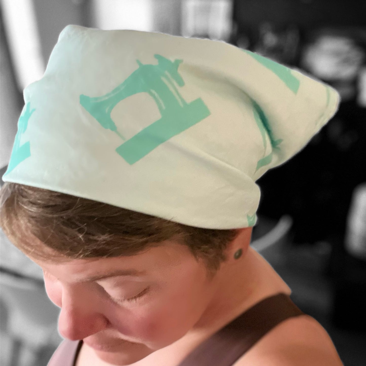 Sewing Machine Bandana (multiple color options)