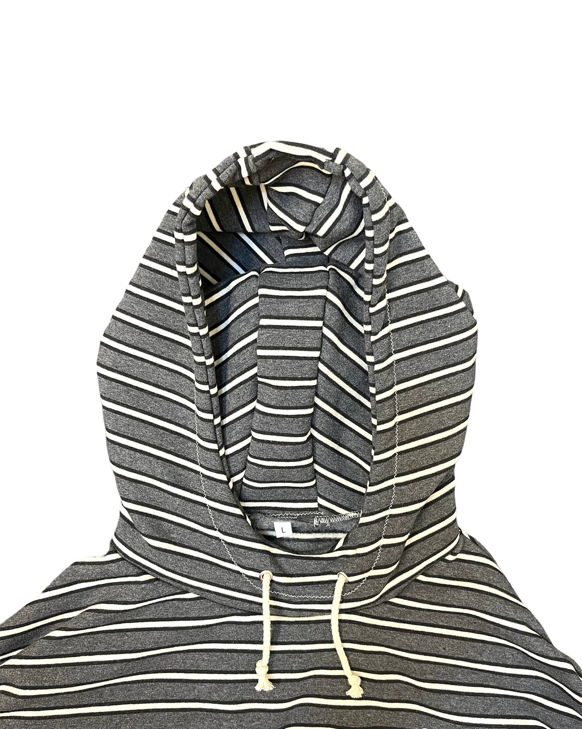 Adventure Dress, Gray Stripe