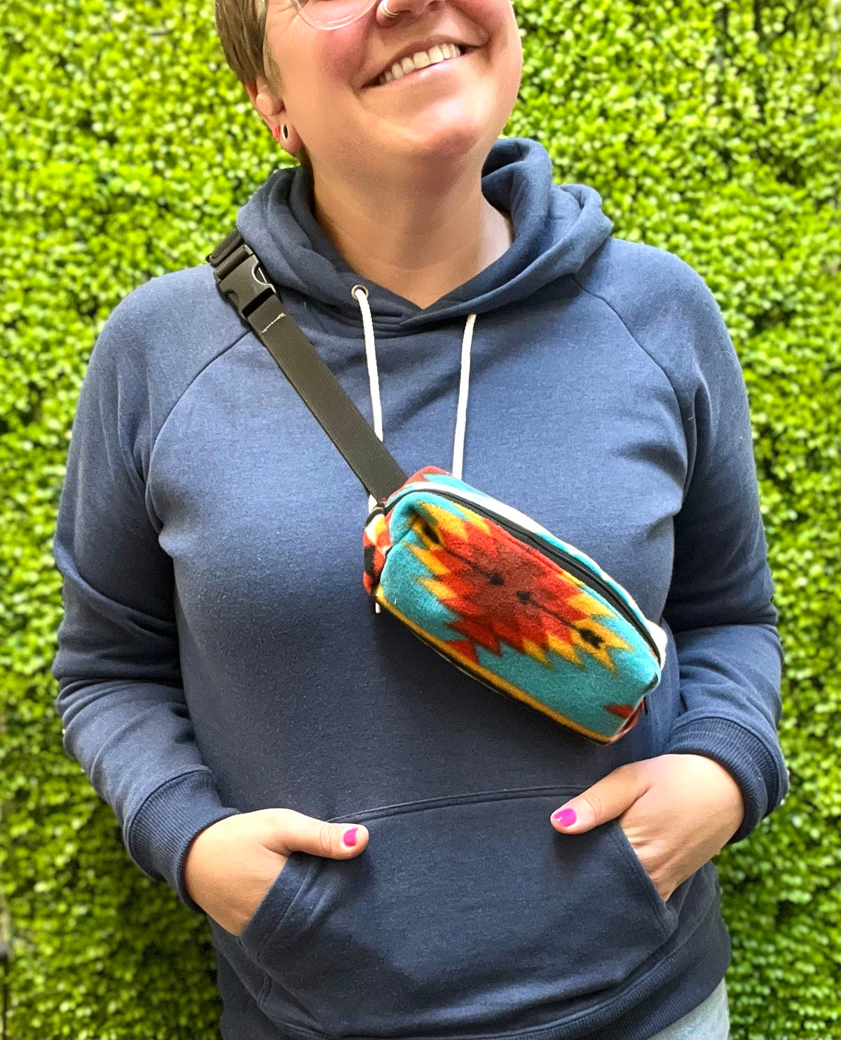 Belt Bag, Southwest Blue