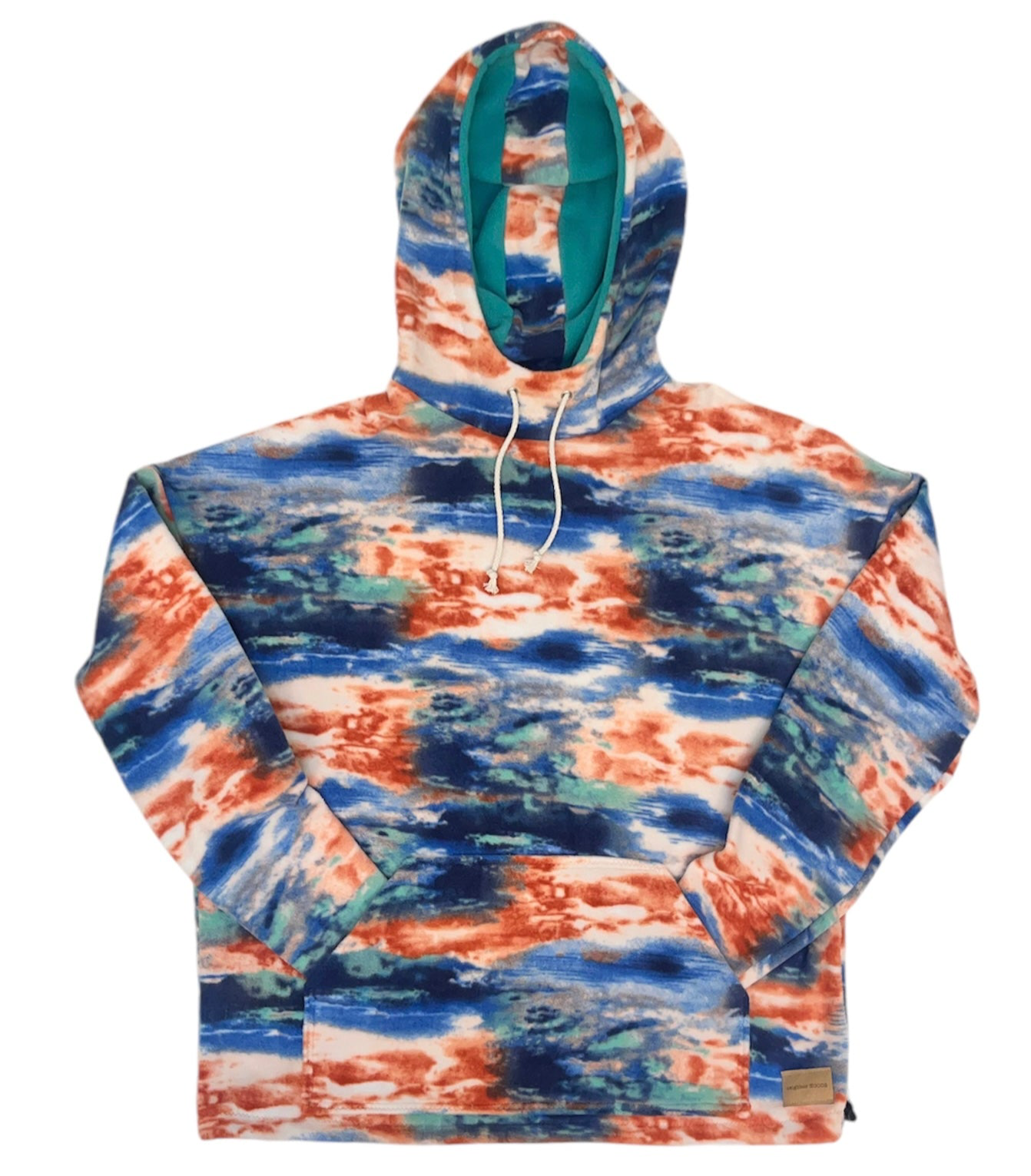 Campfire Hoodie, Sunset Tie Dye