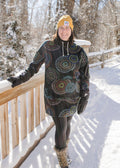 Adventure Dress, Black Medallion