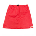 Sweatshirt Skirt, Red