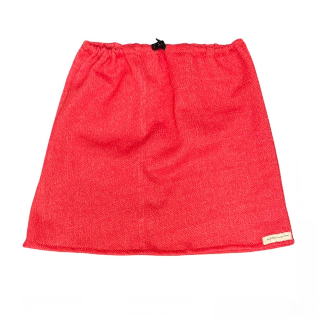 Sweatshirt Skirt, Red
