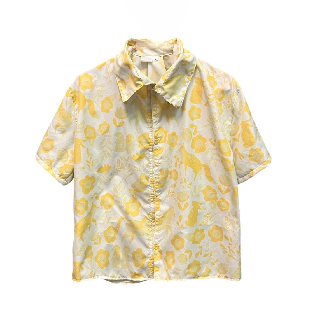 Party Shirt, Carousing Critters (Crop)