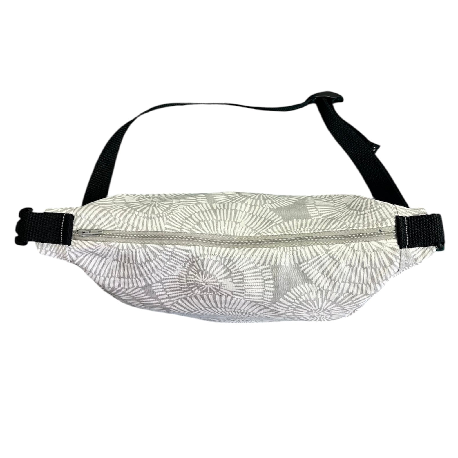 Banana Bag, Gray/White