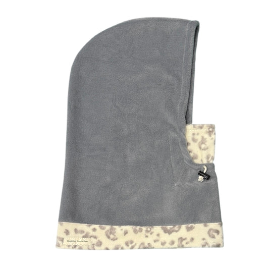 Hood, Gray/Cheetah
