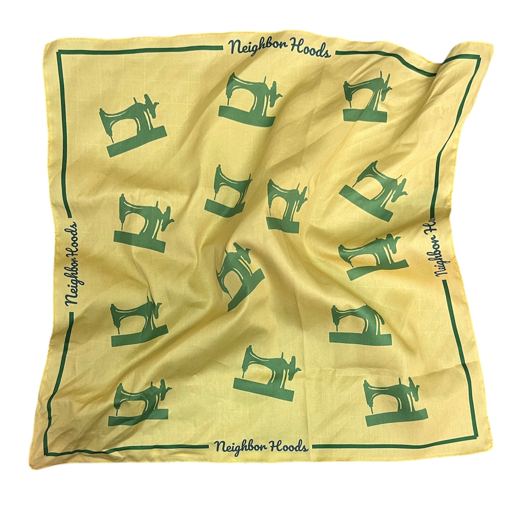 Sewing Machine Bandana (multiple color options)