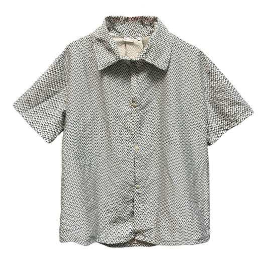 Party Shirt, Mini Green Print