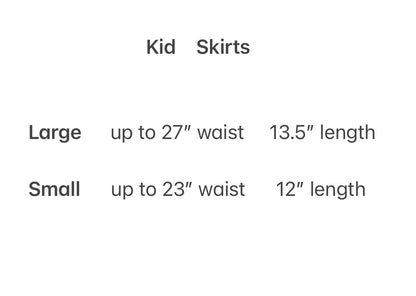 Kids’ Adventure Skirt, 2 Wheelers