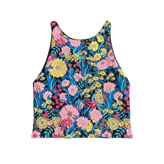 Summer Festival Top, Reversible Floral
