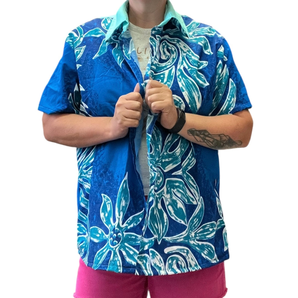 Party Shirt, Tropical Blue Bash