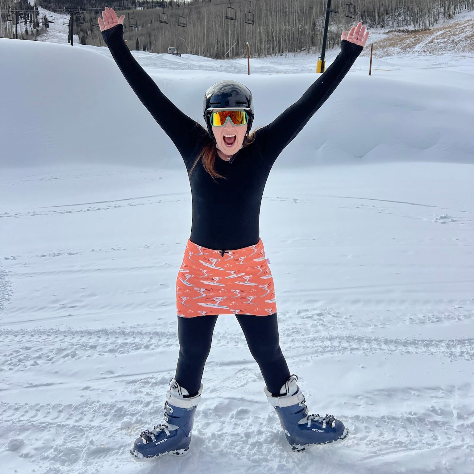 Apres Skirt, Skier’s Right