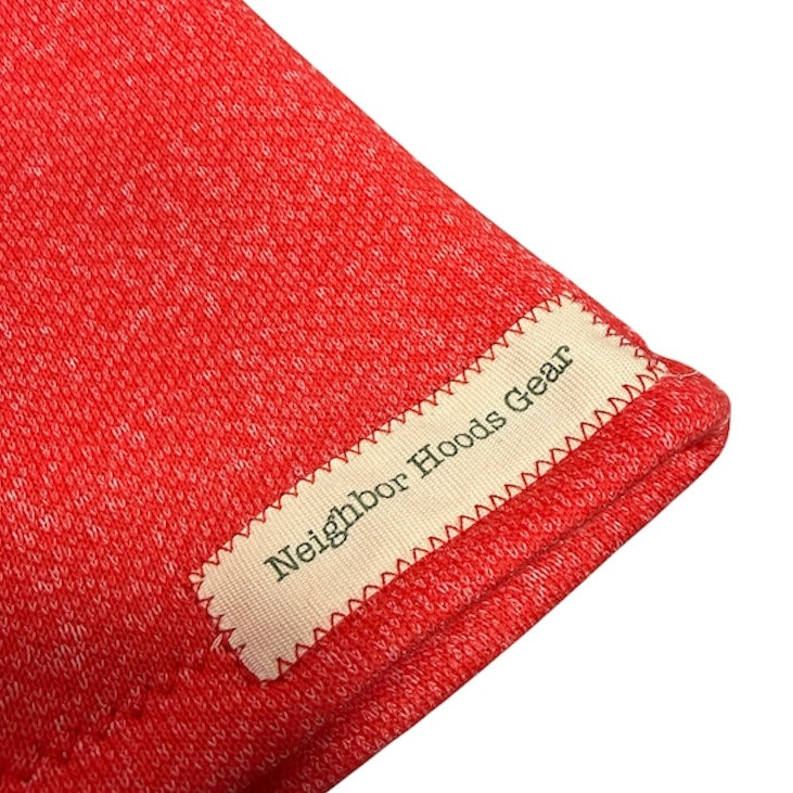Sweatshirt Skirt, Red