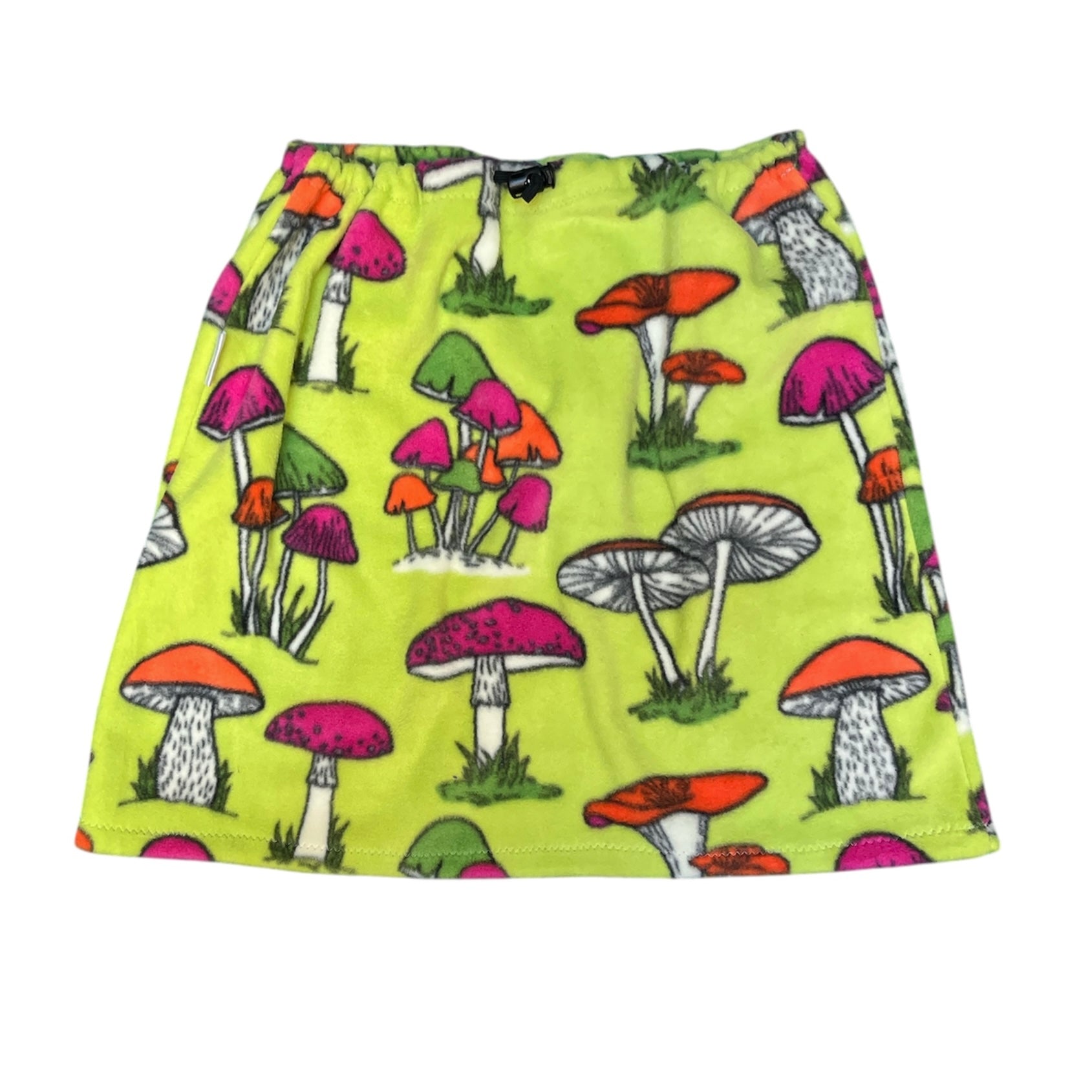 Adventure Skirt, Neon Mushrooms