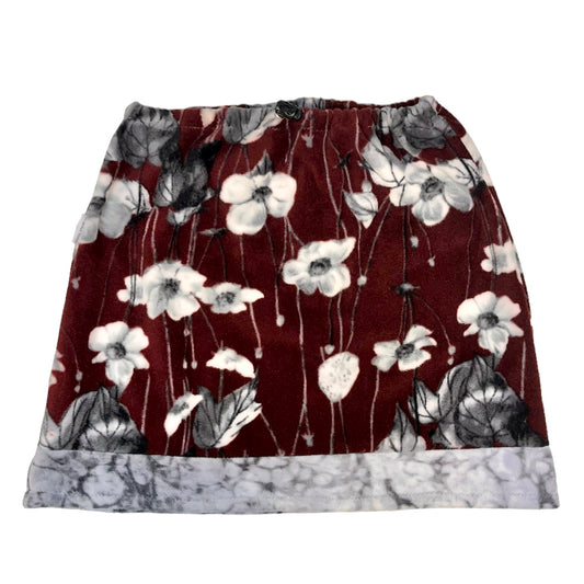 Adventure Skirt, Maroon Floral