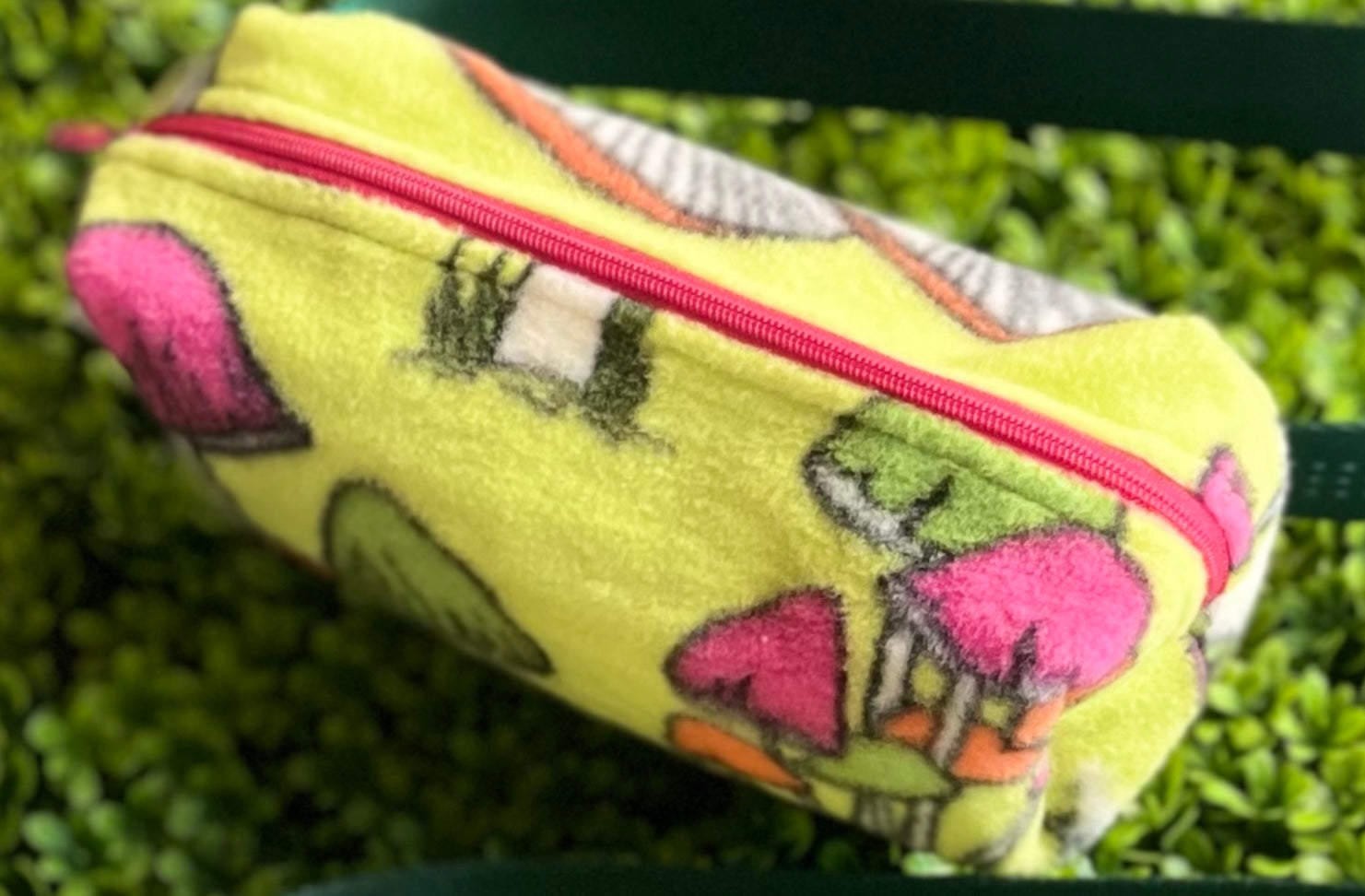 Belt Bag, Neon Mushrooms