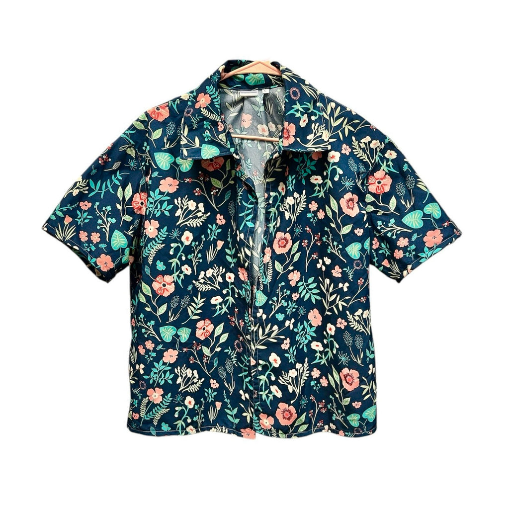 Party Shirt, Wildflower Wahoo (Crop)