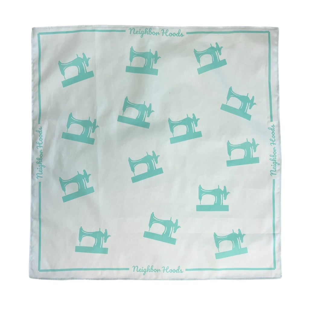 Sewing Machine Bandana (multiple color options)