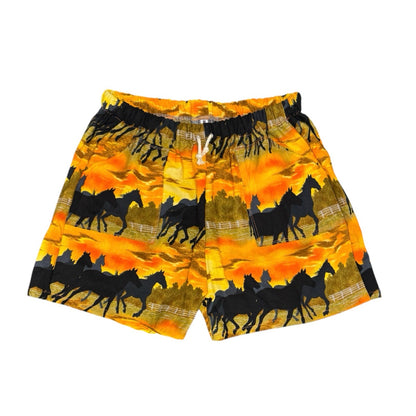Camp Shorts, Running Horses