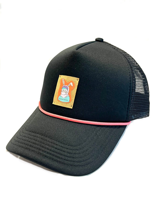 Stitchy Hat, Freddie Logo