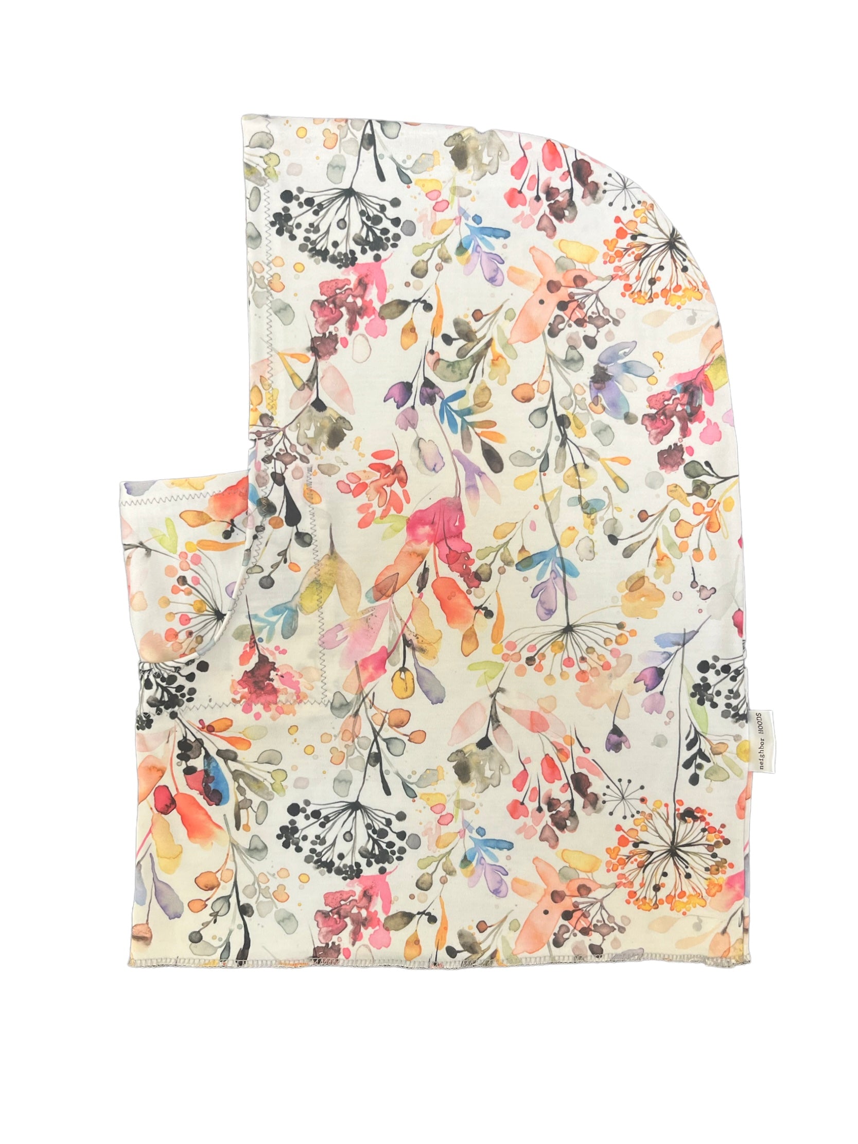 River Hood, Watercolor Floral